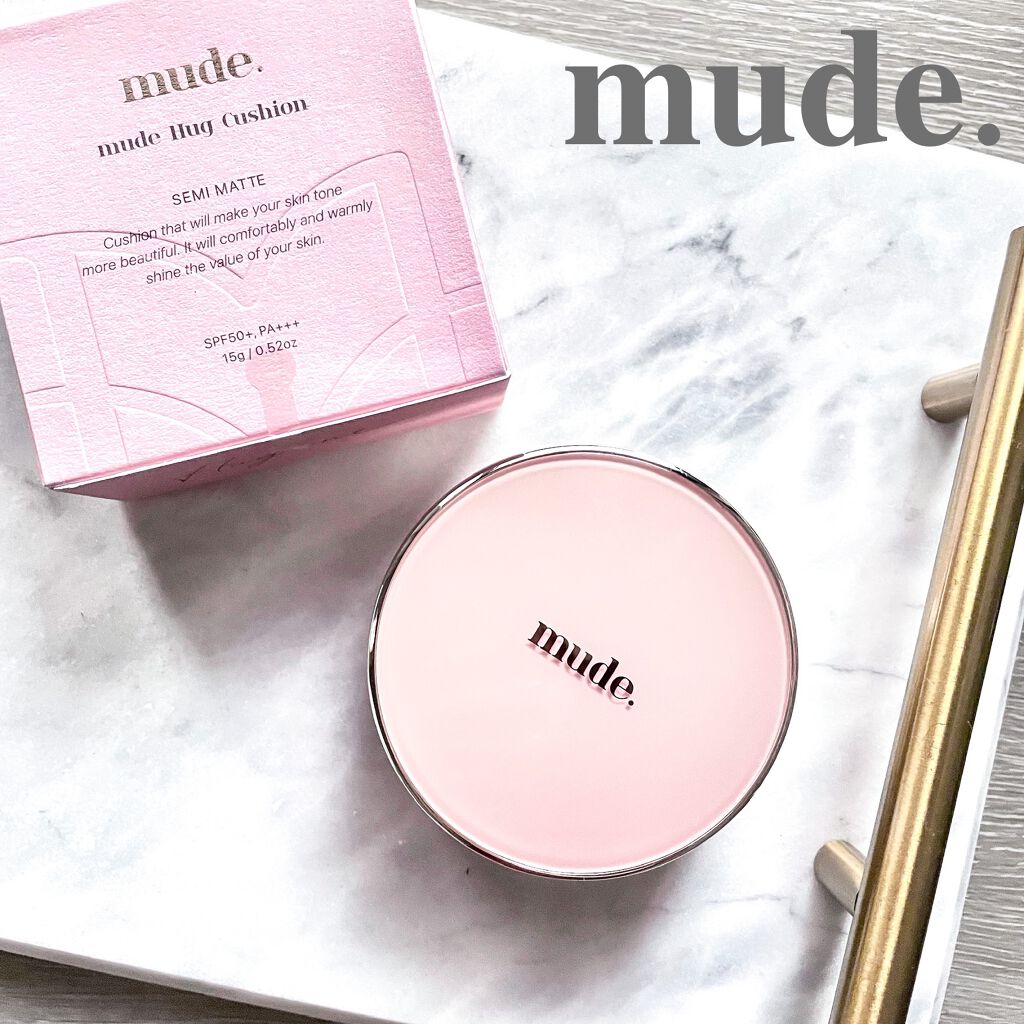 ハグクッション/mude/クッションファンデーションを使ったクチコミ(1枚目)
