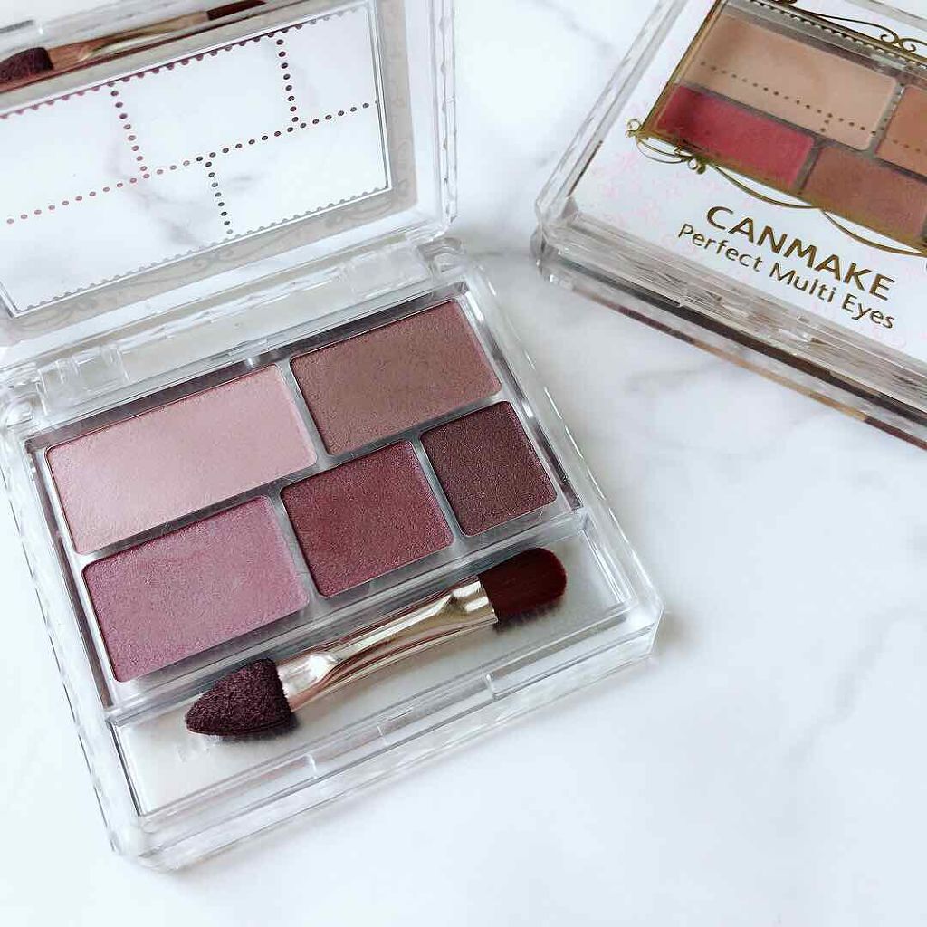 パーフェクトマルチアイズ/キャンメイク/アイシャドウパレットを使ったクチコミ（1枚目）