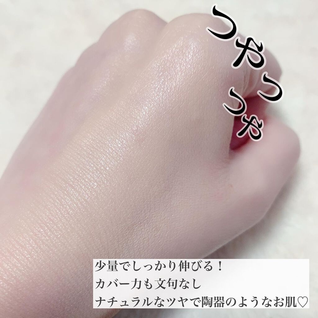 フローレス ルミエール ラディアンス パーフェクティング クッション  1N0/ローラ メルシエ/クッションファンデーションを使ったクチコミ（3枚目）