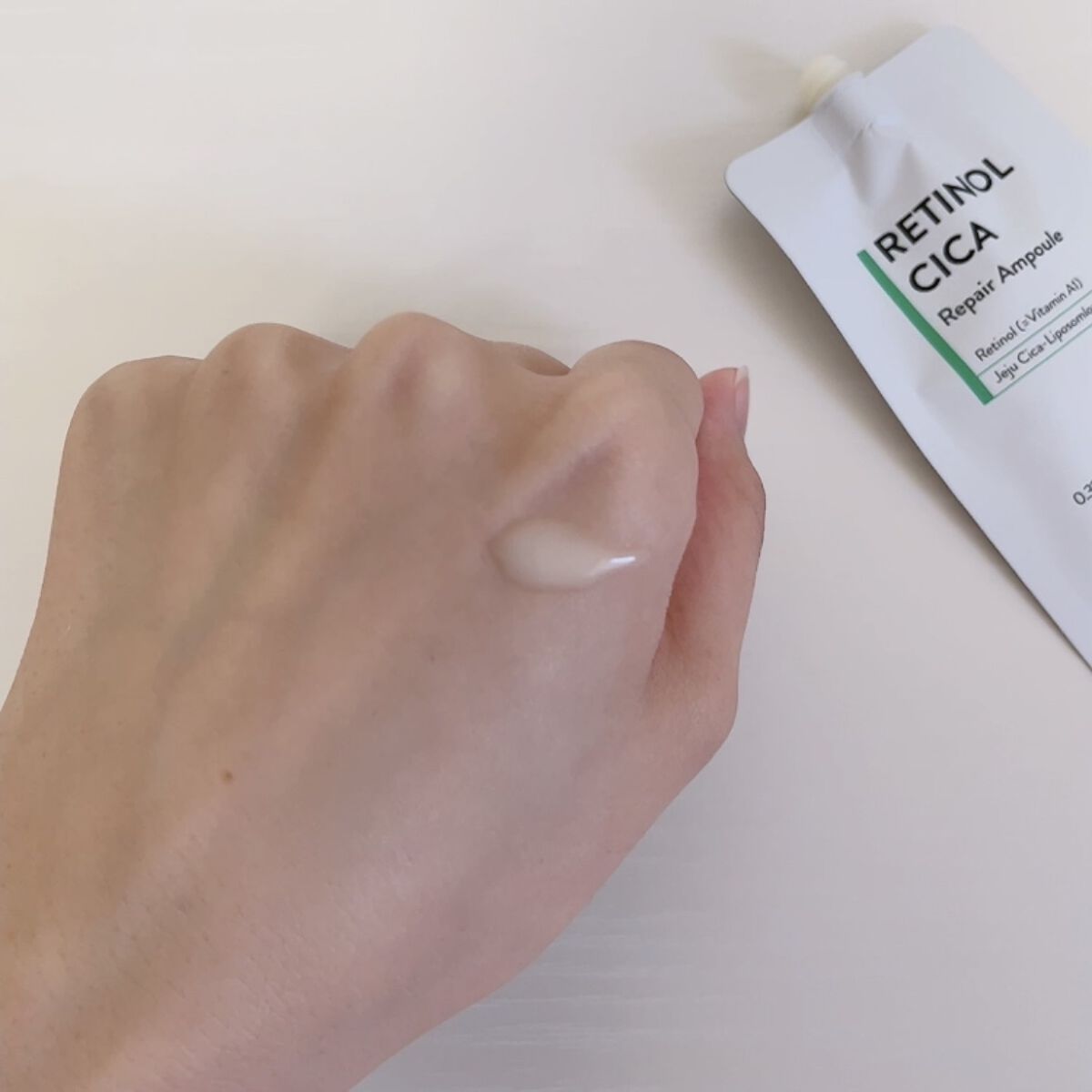 レチノール　シカ　リペア　セラム/innisfree/美容液を使ったクチコミ（2枚目）