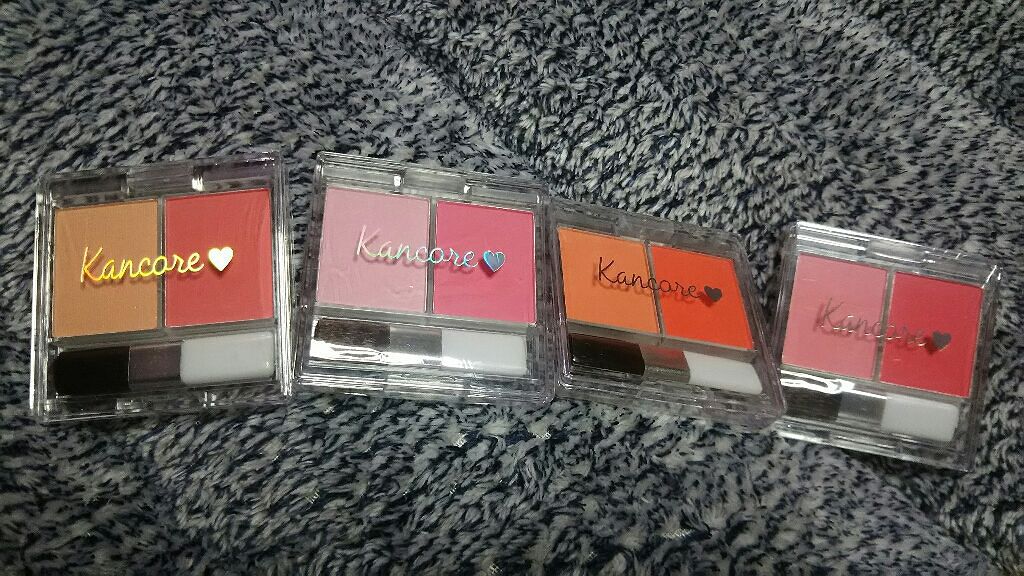 カンコレ チーク/DAISO/パウダーチークを使ったクチコミ（1枚目）