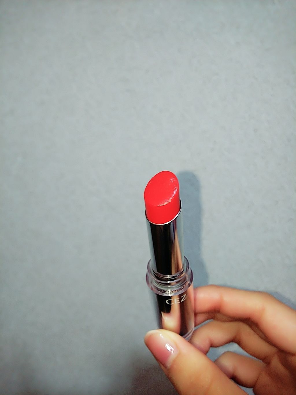 ラスティンググロスリップ/CEZANNE/口紅を使ったクチコミ（1枚目）