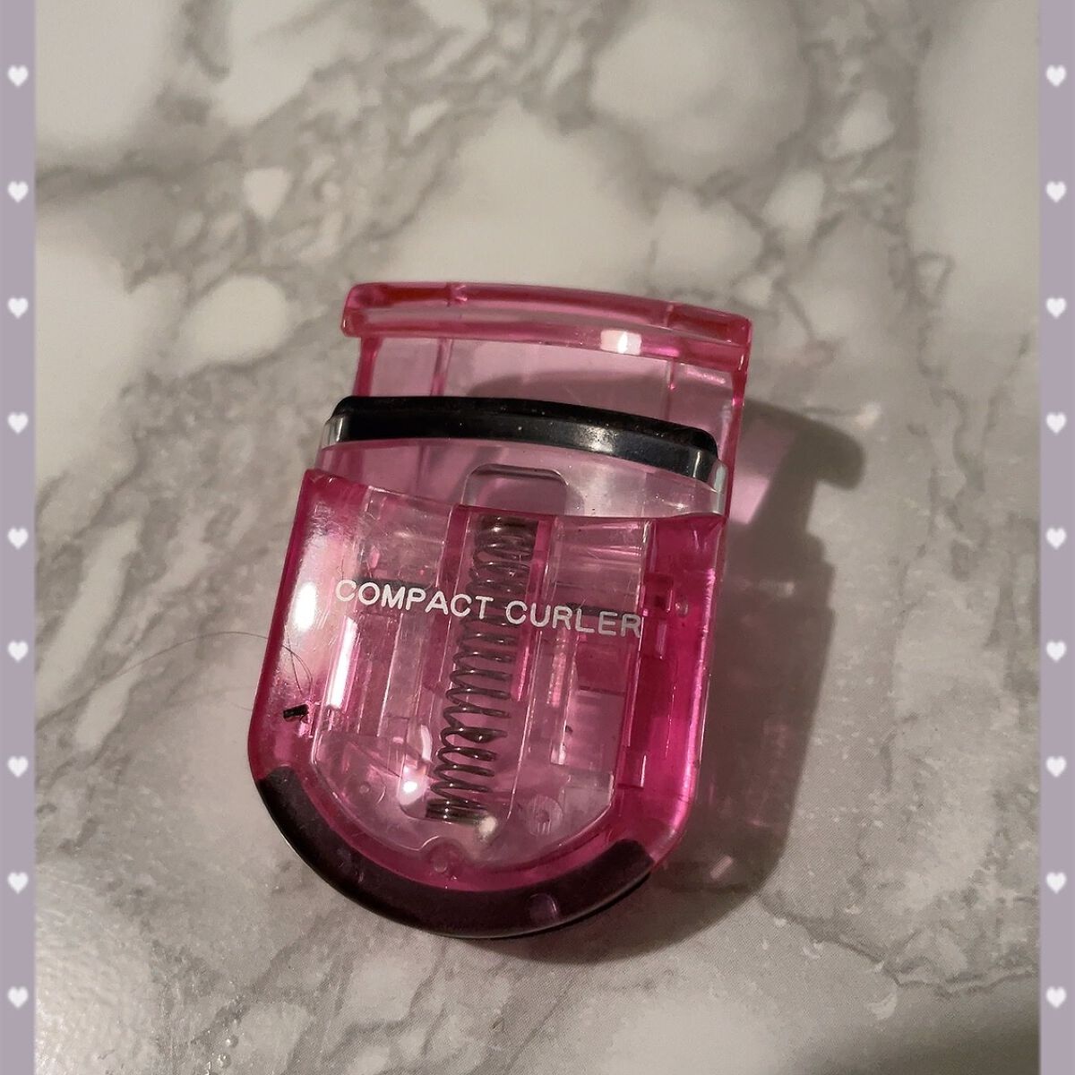 PCアイラッシュカーラー ピンク/貝印/ビューラーを使ったクチコミ(1枚目)