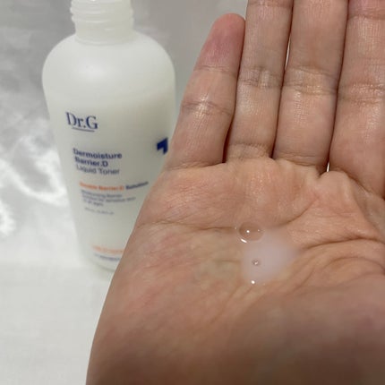 ザモイスチャーバリアDリキッドトナー/Dr.G/化粧水を使ったクチコミ(4枚目)