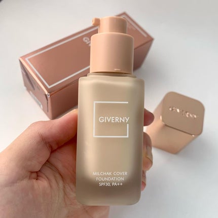 密着カバーファンデーション/GIVERNY/リキッドファンデーションを使ったクチコミ(2枚目)