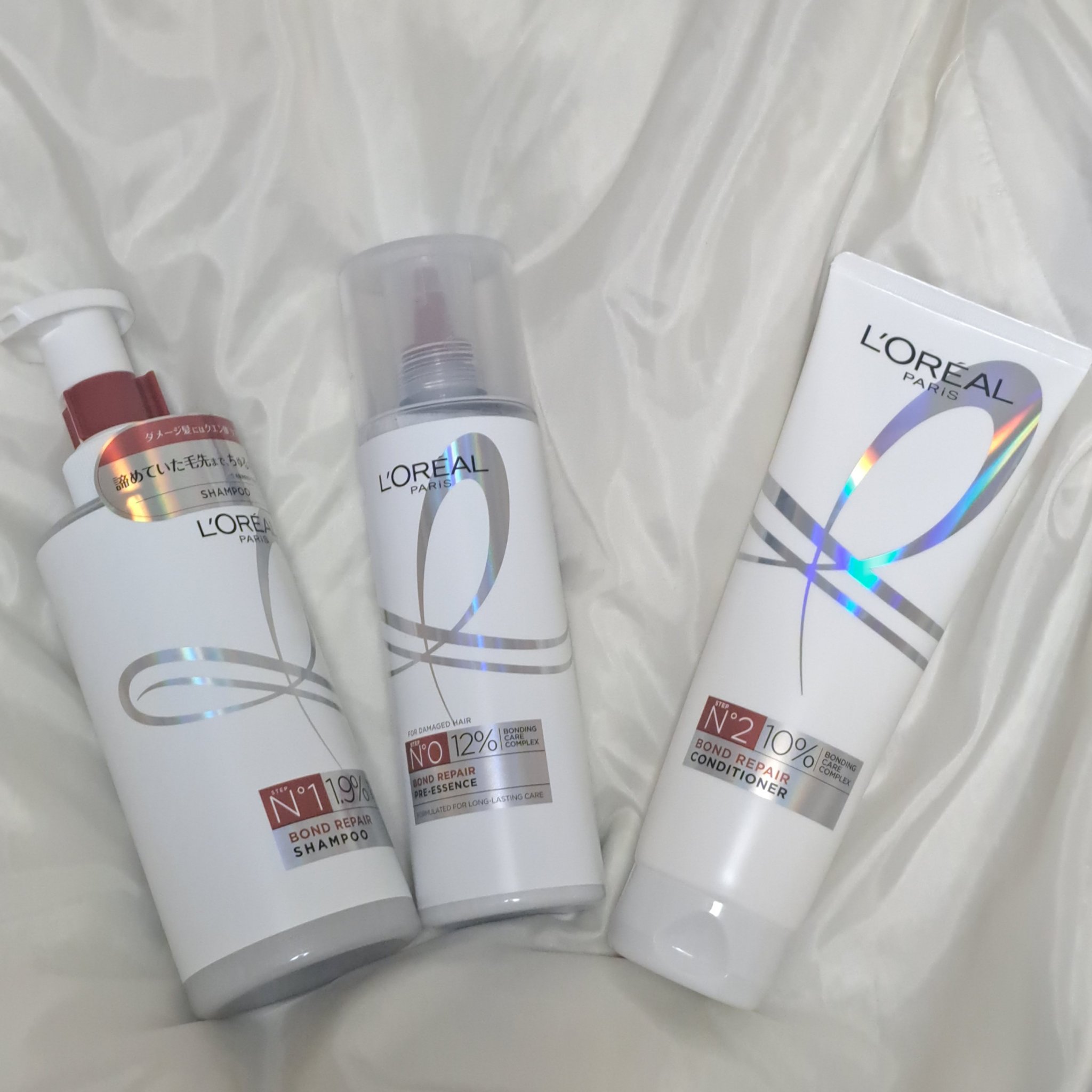 ロレアル パリ ボンド リペア シャンプー／コンディショナー/ロレアル パリ/市販シャンプーを使ったクチコミ（1枚目）