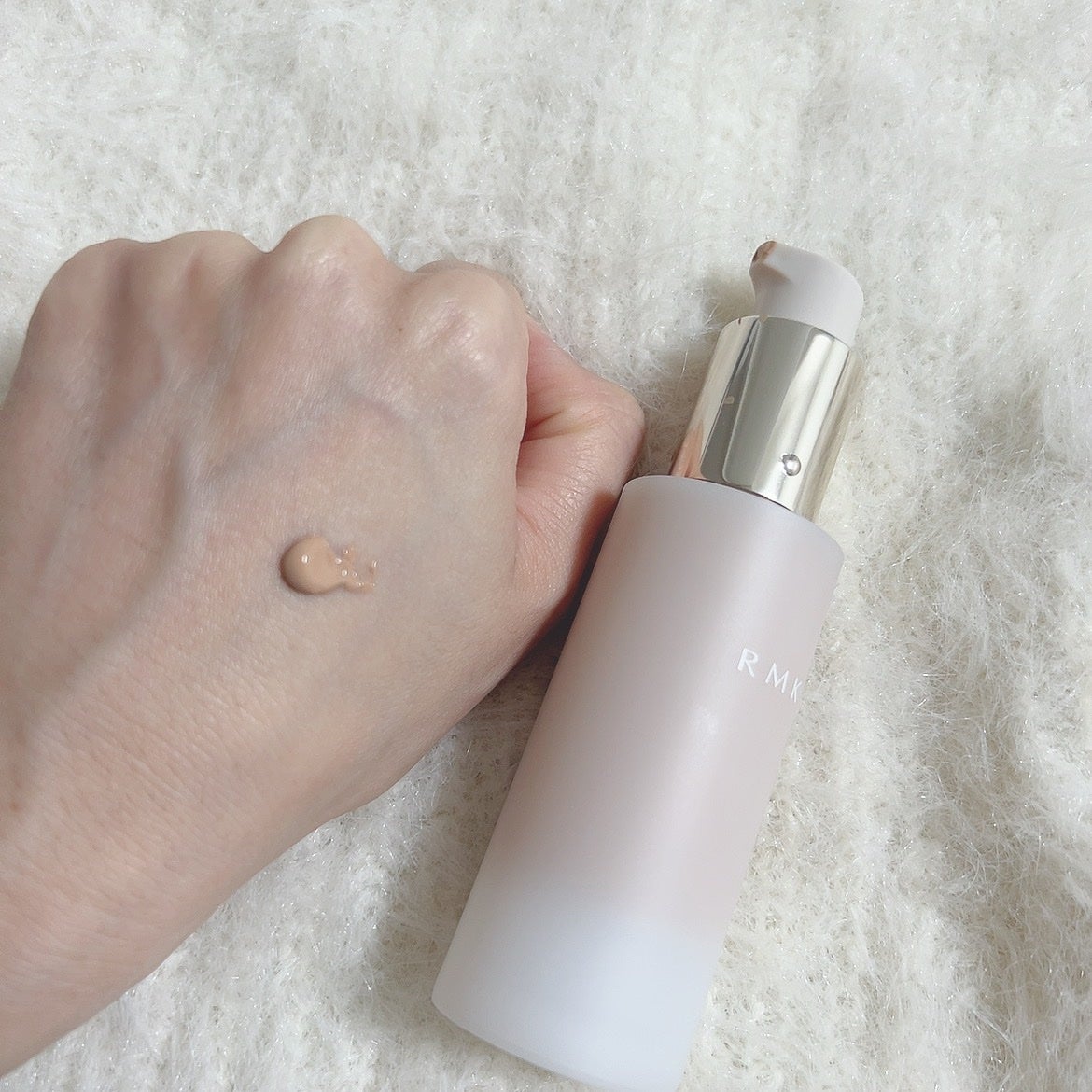 RMK ラスティング ジェルクリーミィファンデーション/RMK/クリーム・エマルジョンファンデーションを使ったクチコミ(2枚目)