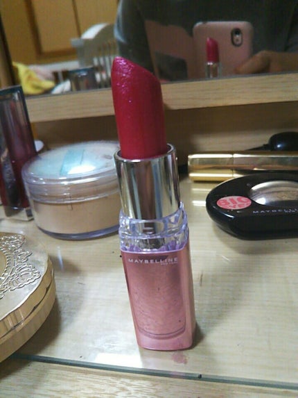 ウォーター シャイニー ダイヤモンドダイヤ/MAYBELLINE NEW YORK/口紅を使ったクチコミ(1枚目)
