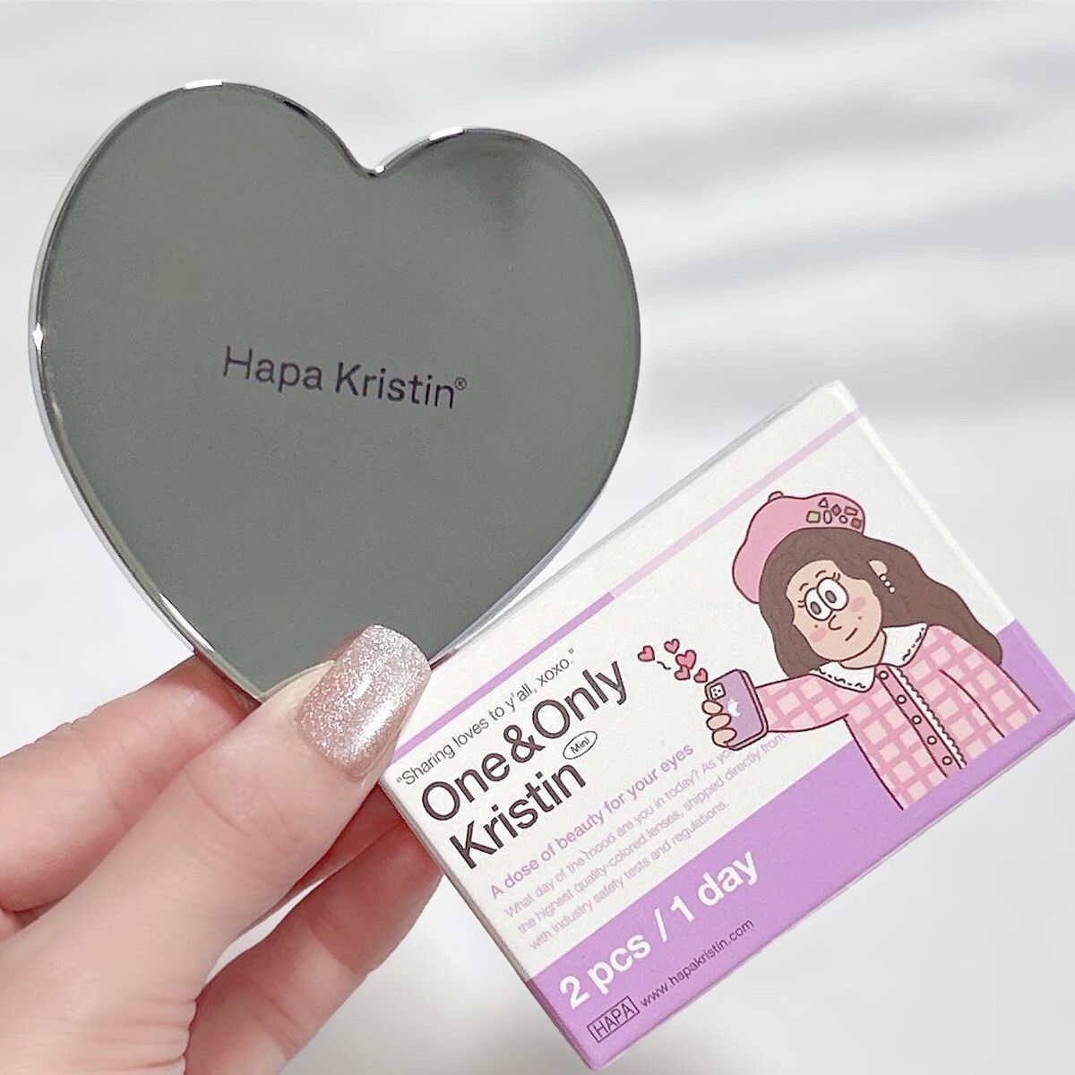 One & Only Kristin/Hapa kristin/カラーコンタクトレンズを使ったクチコミ(3枚目)