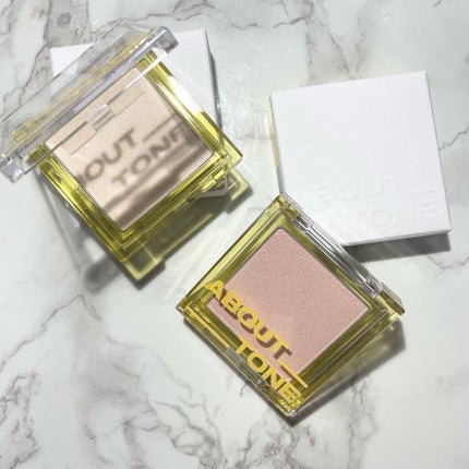 ライトオンミーハイライター/ABOUT TONE/パウダーハイライトを使ったクチコミ(2枚目)