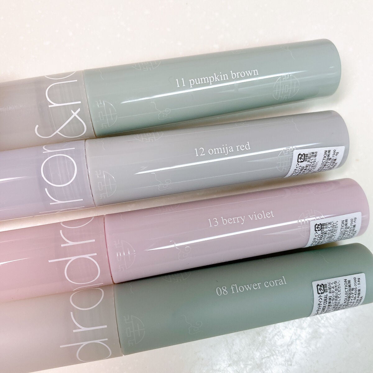 グラスティングウォーターティント 韓服エディション/rom&nd/リップティントを使ったクチコミ(7枚目)