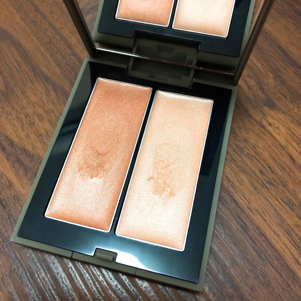 THREE シマリング グロー デュオ/THREE/クリームハイライトを使ったクチコミ（1枚目）