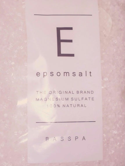 BASSPA エプソムソルト 無香料 1kg/BASSPA/無機塩系入浴剤の画像