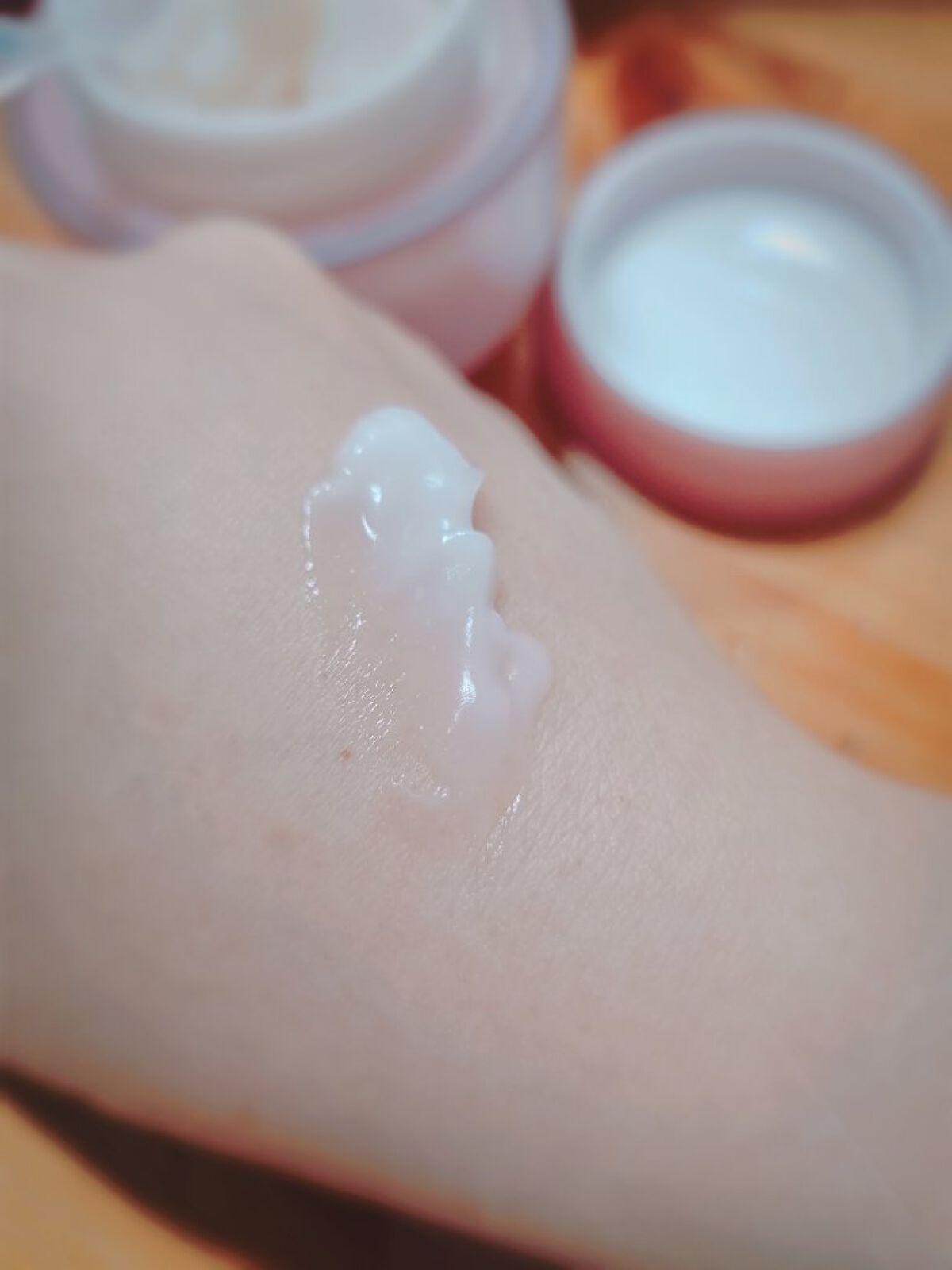 米エキス 保湿クリーム/HANYUL(ハンユル)/フェイスクリームを使ったクチコミ（3枚目）