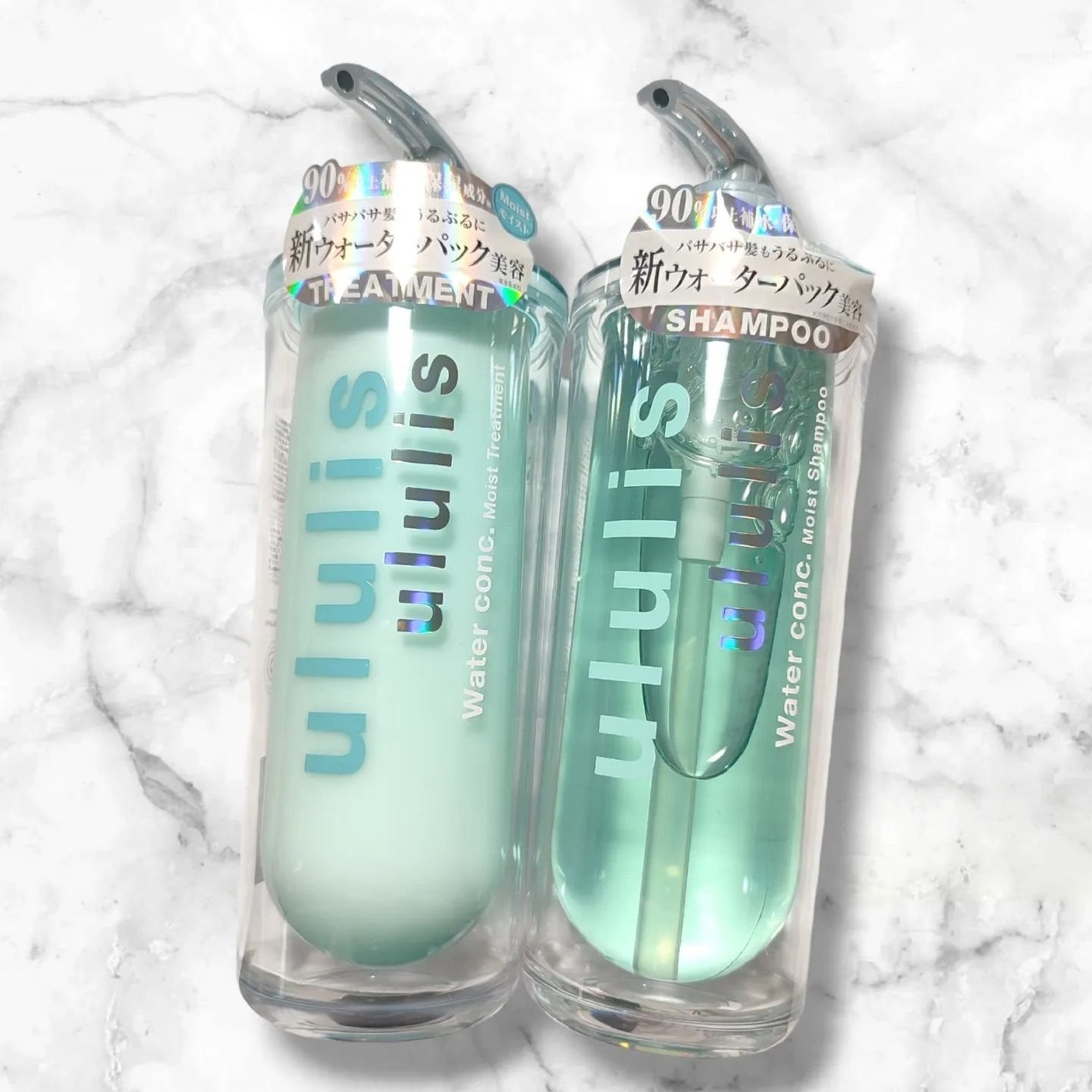 ウォーターコンク モイストシャンプー/ヘアトリートメント/ululis/市販シャンプーを使ったクチコミ(4枚目)