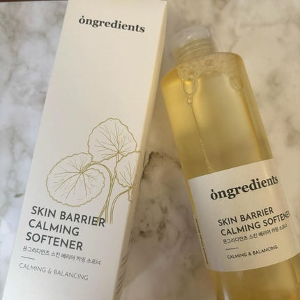 オングリディエンツ スキンバリアカーミングソフナー/Ongredients/化粧水を使ったクチコミ(1枚目)