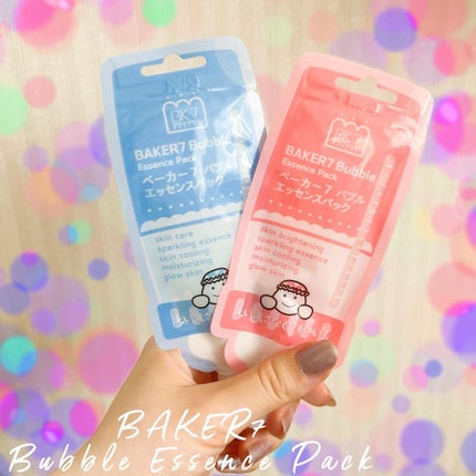 マジックバブルエッセンスパックMINI/BAKER7/シートマスク・パックを使ったクチコミ(3枚目)