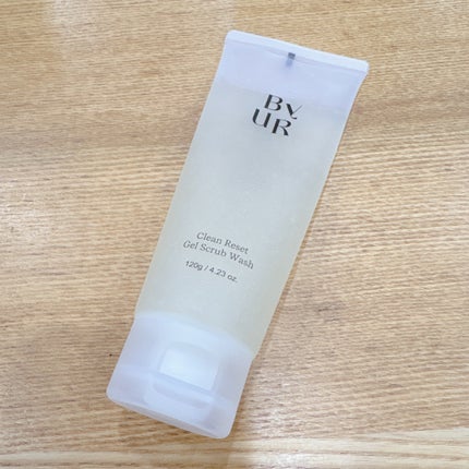 クリーンリセット ジェルスクラブウォッシュ/ByUR/その他洗顔料を使ったクチコミ(2枚目)