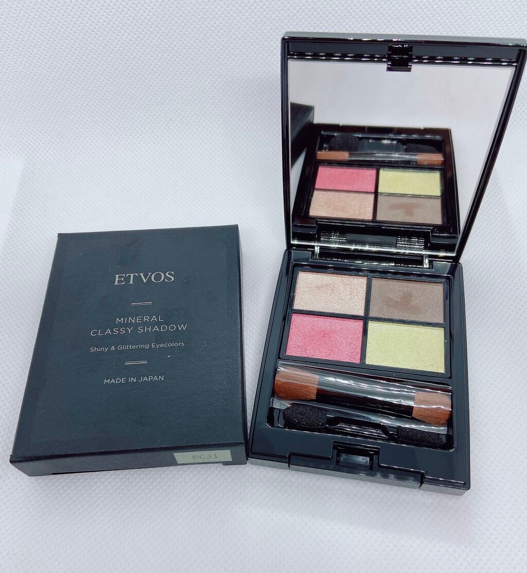 ミネラルクラッシィシャドー/エトヴォス/アイシャドウパレットを使ったクチコミ(1枚目)