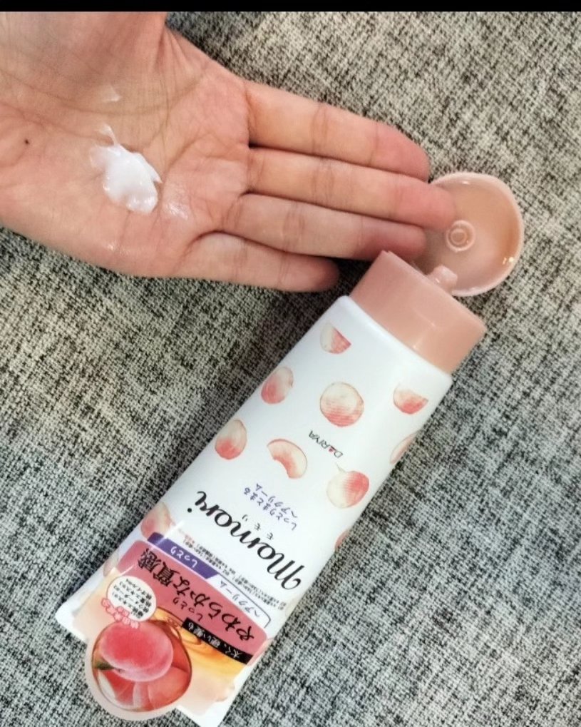 しっとりまとまるヘアクリーム /モモリ/ヘアミルクを使ったクチコミ（2枚目）