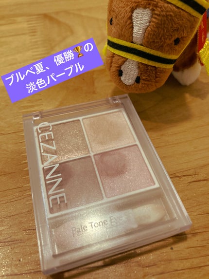 ペールトーンアイシャドウ/CEZANNE/アイシャドウを使ったクチコミ(1枚目)