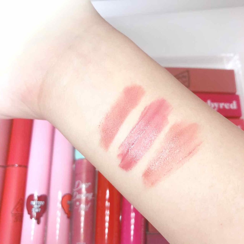 3ce Mood Recipe Lip Color 3ceを使った口コミ スモーキーピンクのティント達 韓国コスメ By ふみ 敏感肌 代後半 Lips