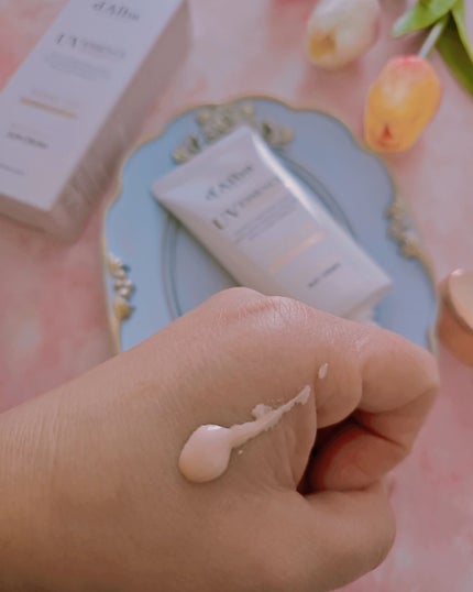 ウォータフルトーンアップサンクリーム/ダルバ/日焼け止めクリームを使ったクチコミ(3枚目)