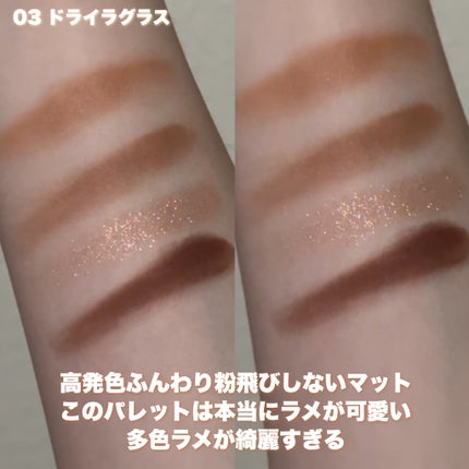 ベターザンアイズ/rom&nd/アイシャドウパレットを使ったクチコミ(2枚目)