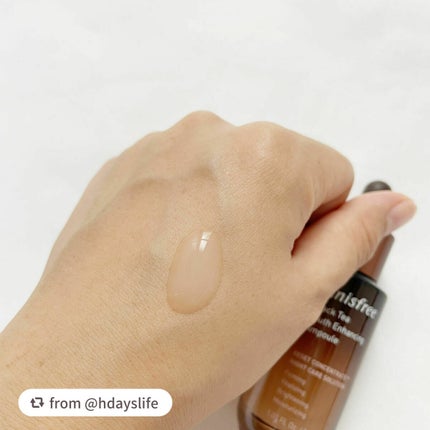 ブラックティー ユース セラム/innisfree/美容液を使ったクチコミ(3枚目)