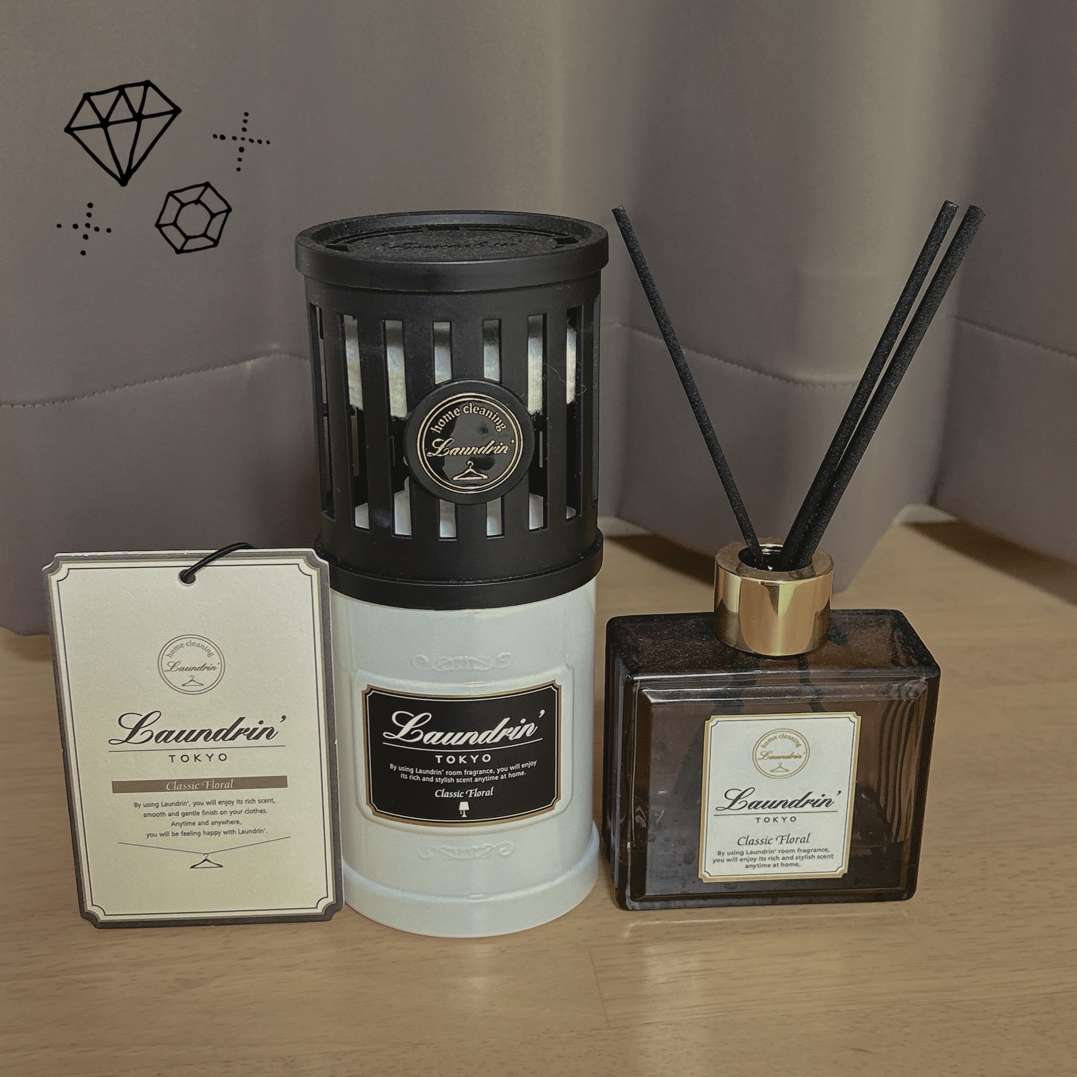 ファブリックミスト クラシックフローラル/ランドリン/ファブリックミストを使ったクチコミ（1枚目）