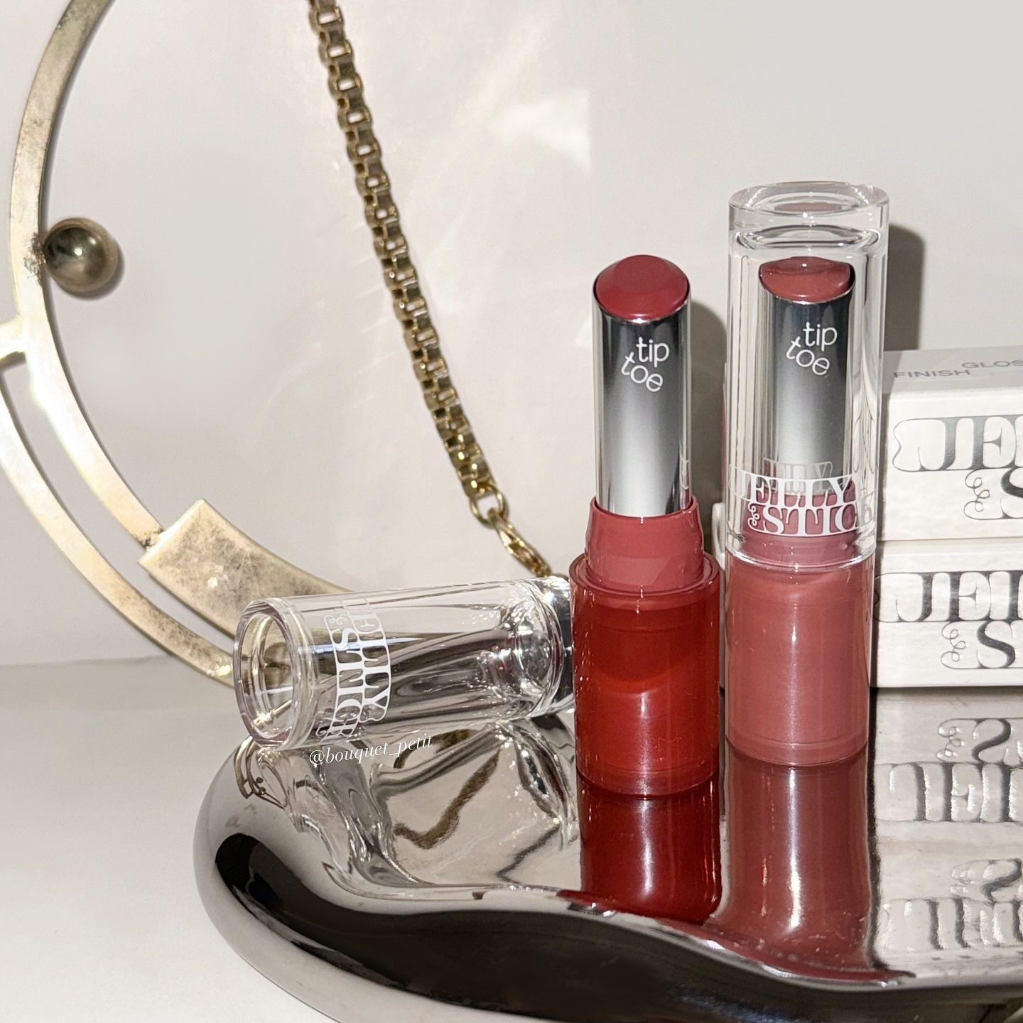 ジェリースティック/tiptoe/口紅を使ったクチコミ（1枚目）