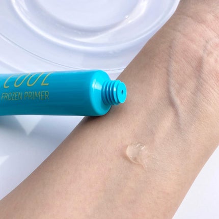 ひんやりフローズンプライマー/shushupa!/化粧下地を使ったクチコミ(5枚目)