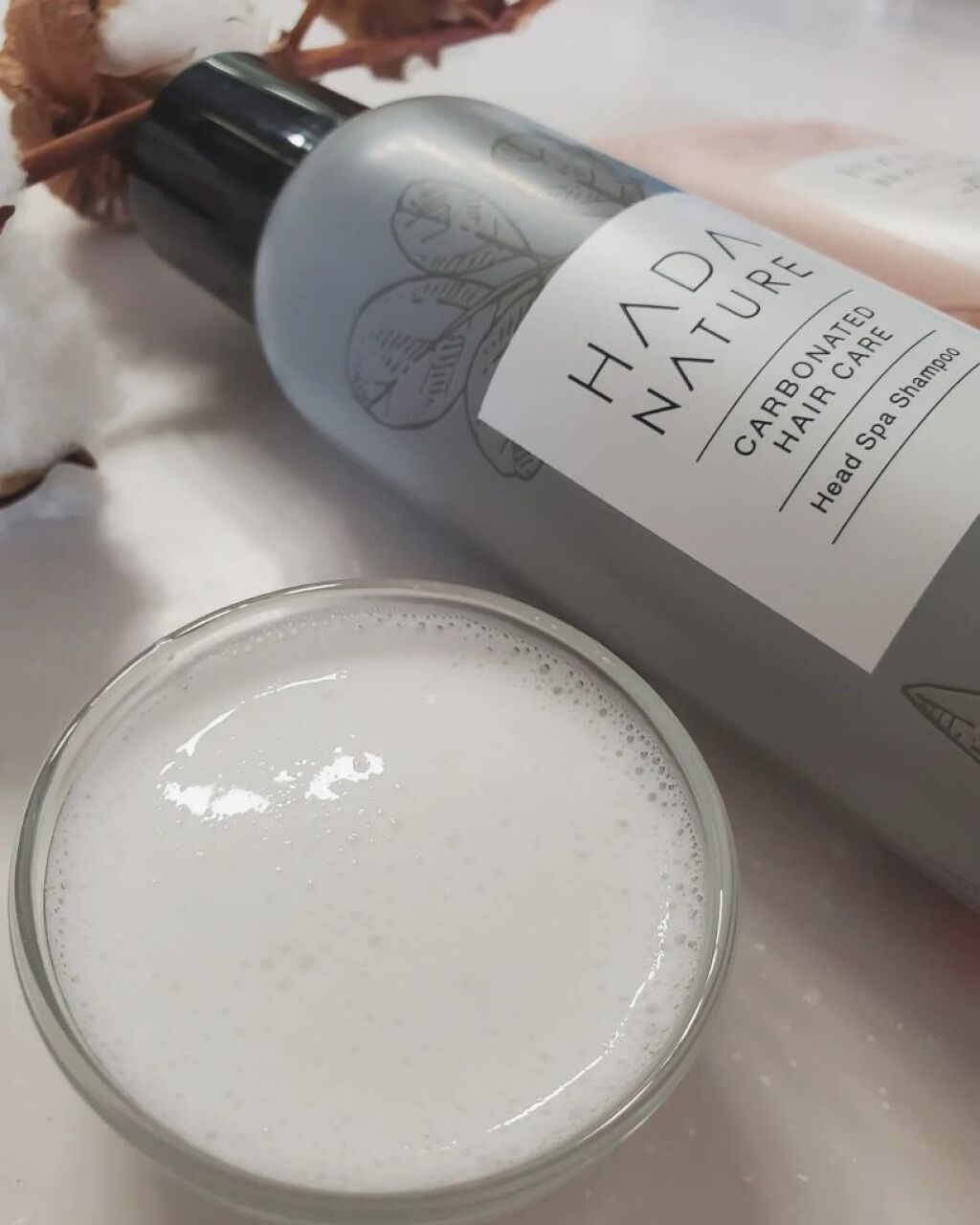 炭酸ヘッドスパシャンプー／トリートメント/肌ナチュール/市販シャンプーを使ったクチコミ（2枚目）