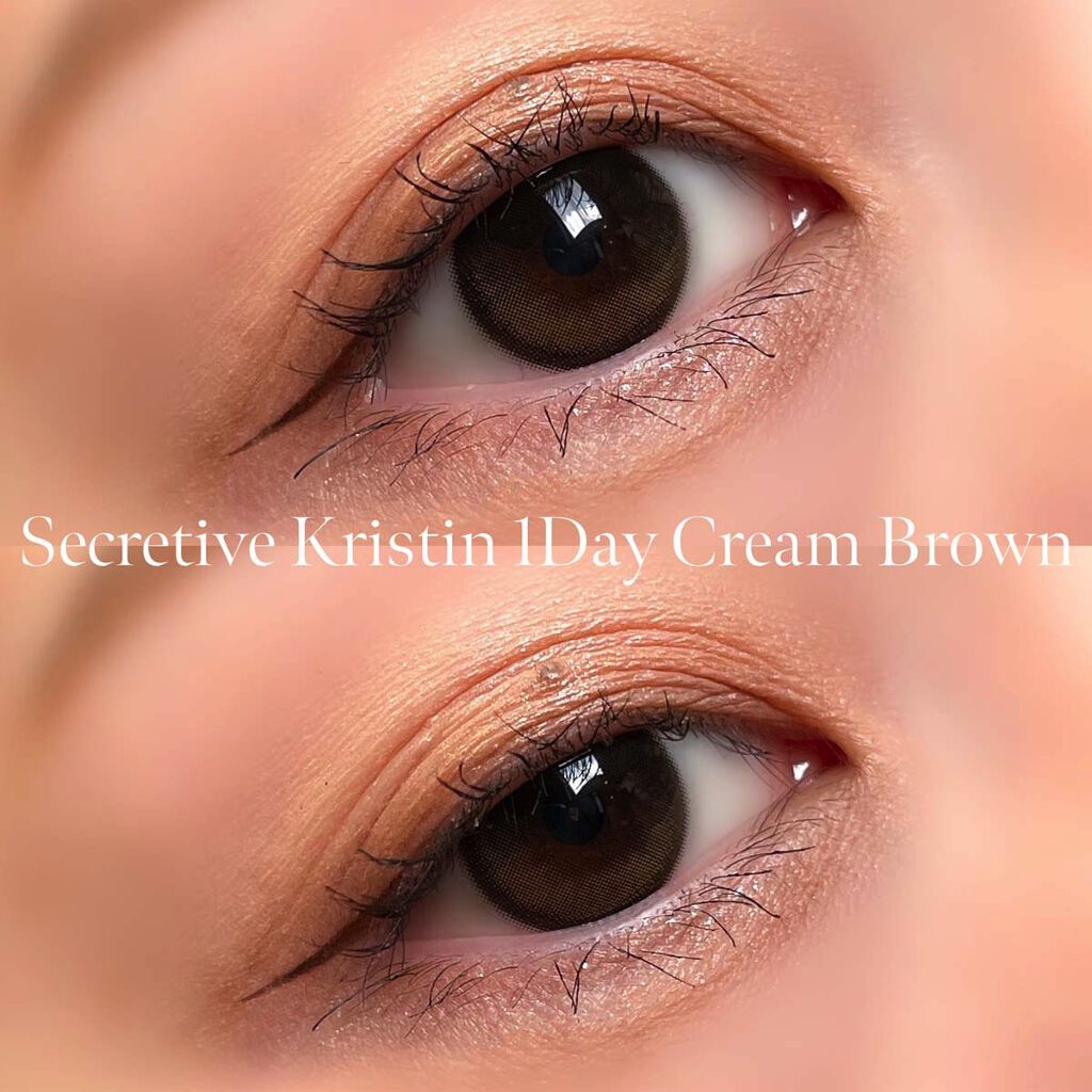 Secretive Kristen/Hapa kristin/カラーコンタクトレンズを使ったクチコミ（2枚目）