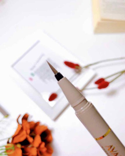 アヴァンセ ジョリ・エ ジョリ・エ リキッドアイライナー/アヴァンセ/リキッドアイライナーを使ったクチコミ(4枚目)