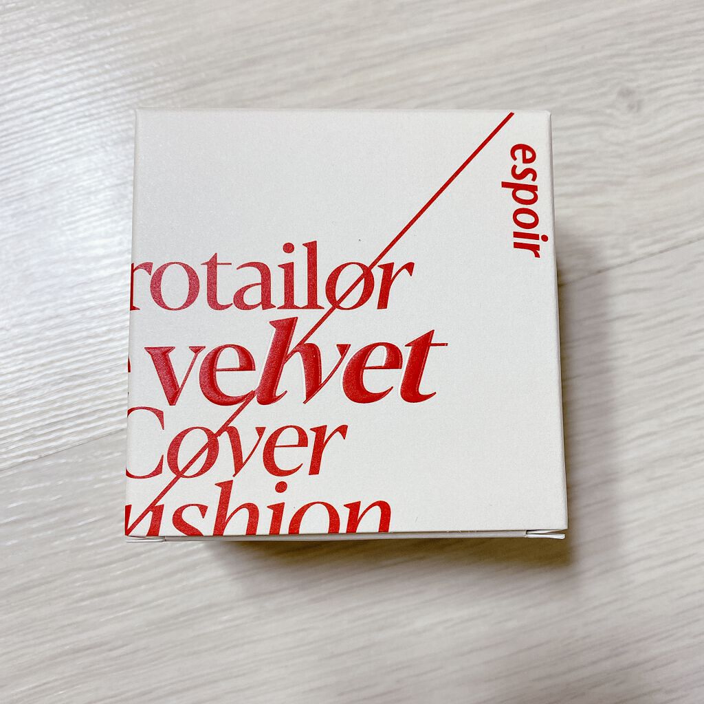 プロテーラービーベルベットカバークッション/espoir/クッションファンデーションを使ったクチコミ(3枚目)