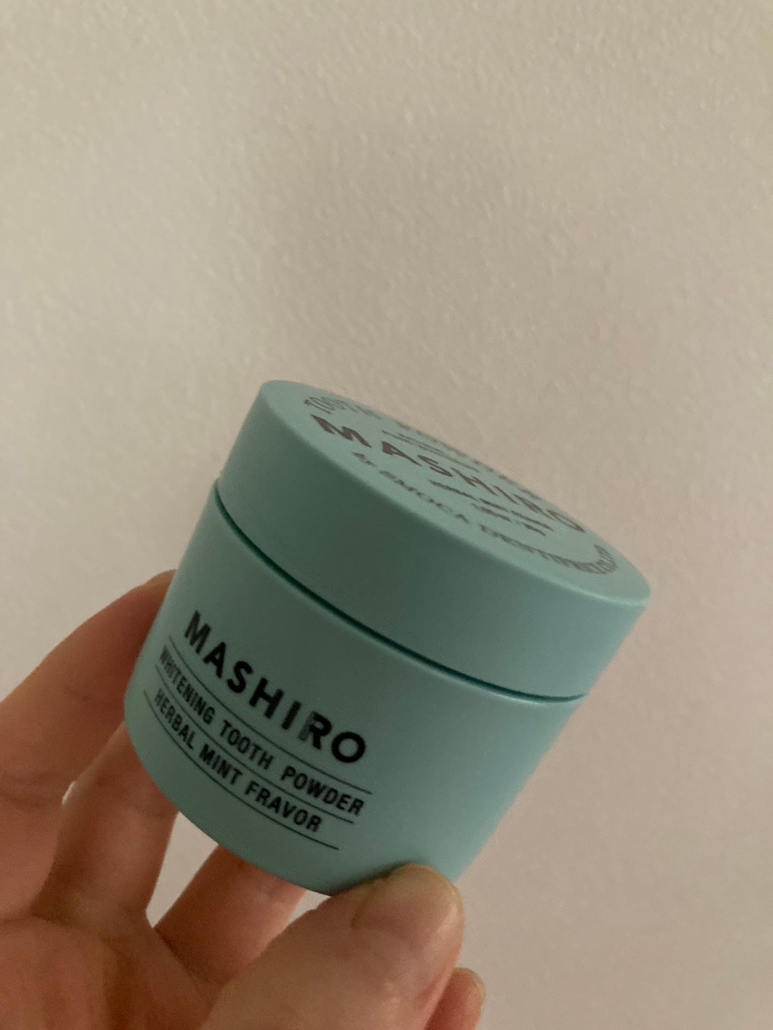 MASHIRO 薬用ホワイトニングパウダー ハーブミント/MASHIRO/歯磨き粉を使ったクチコミ(2枚目)