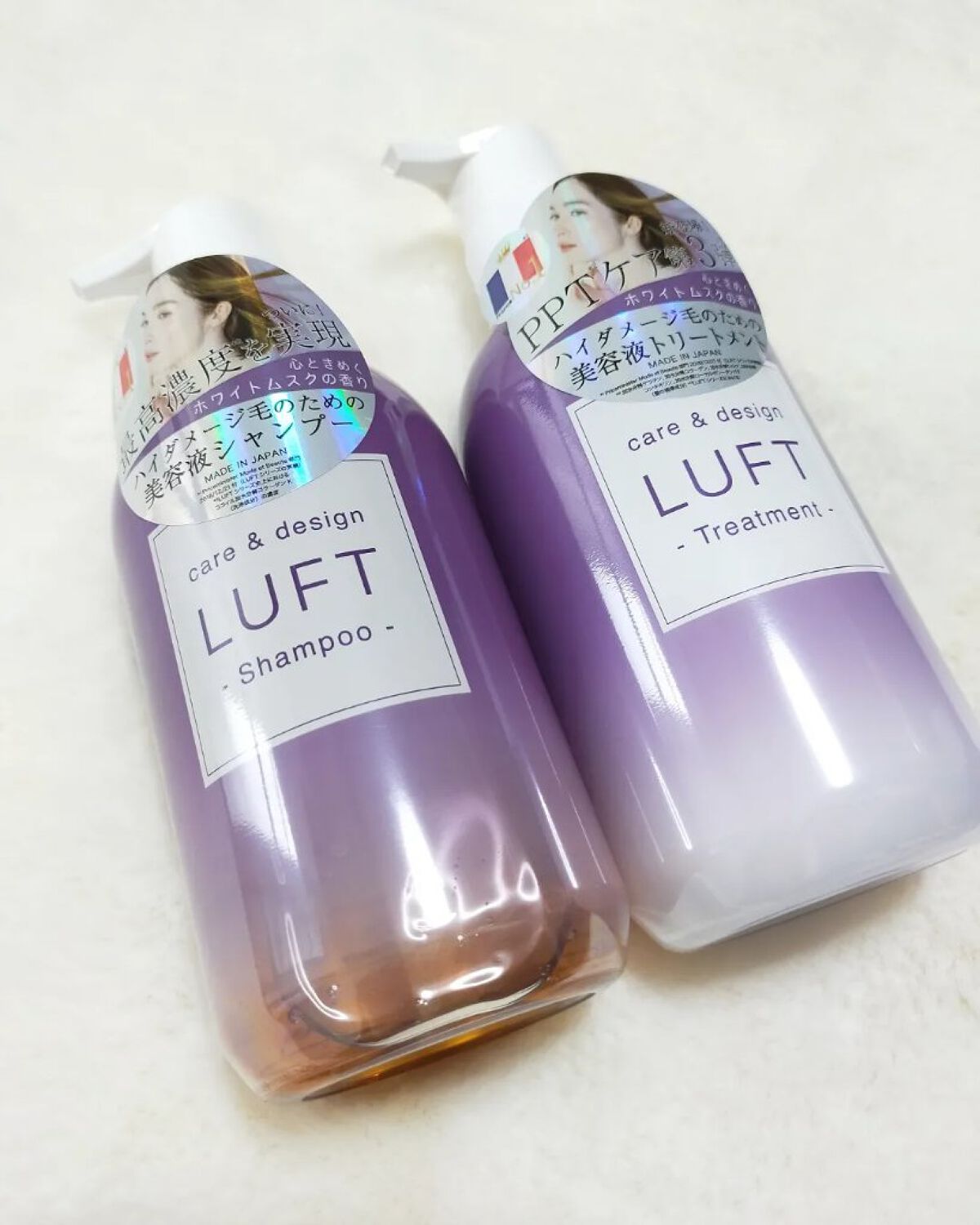 ケア＆デザインシャンプーD／トリートメントD/LUFT/市販シャンプーを使ったクチコミ（1枚目）