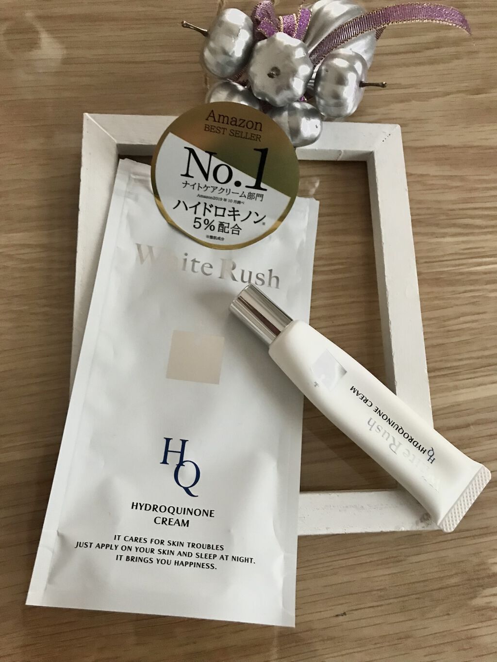 HQクリーム/White Rush/フェイスクリームを使ったクチコミ（1枚目）