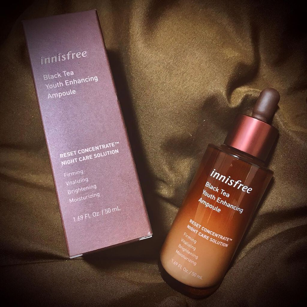 ブラックティー ユース セラム/innisfree/美容液を使ったクチコミ（1枚目）