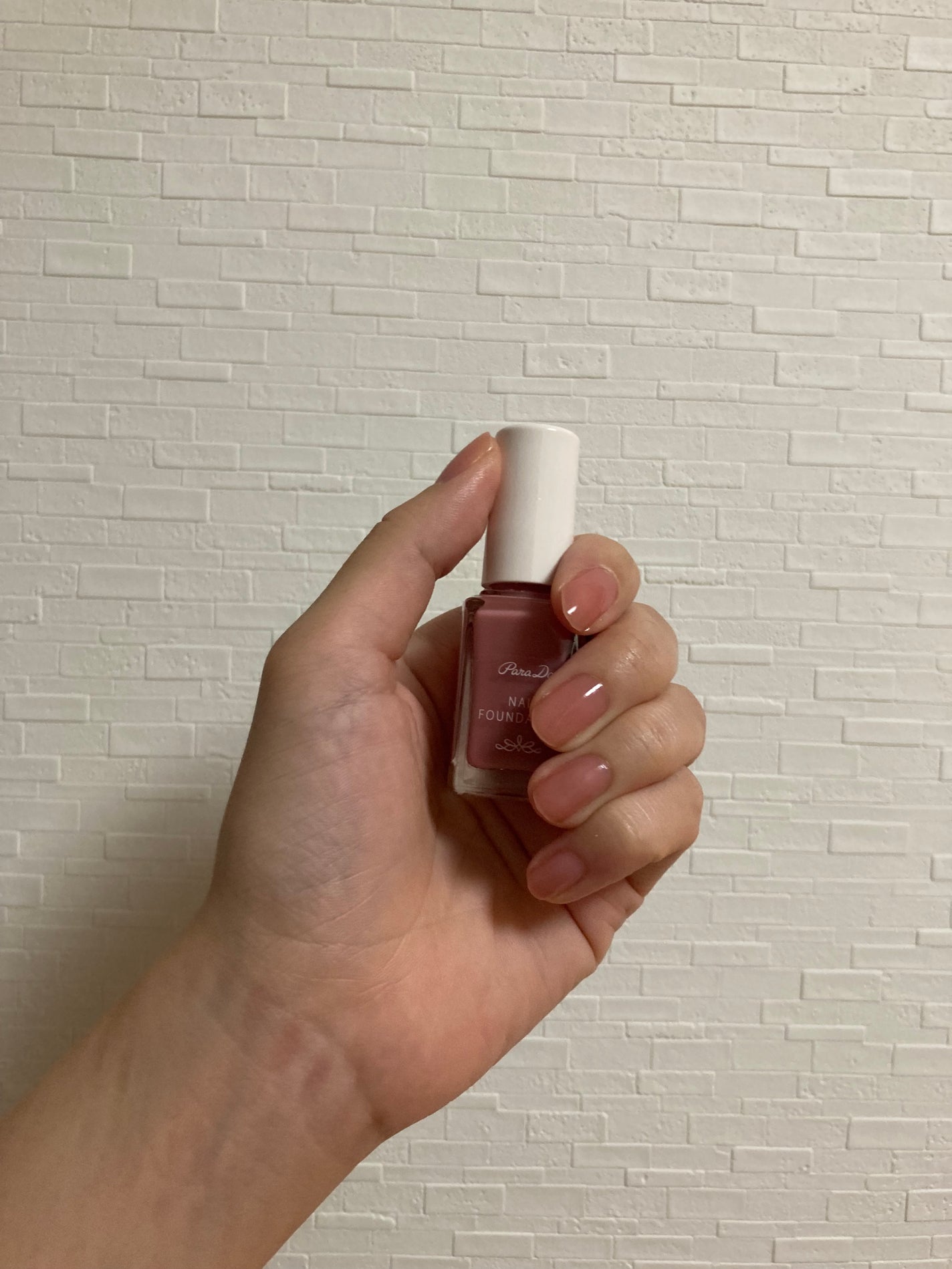 ネイルファンデーション/パラドゥ/マニキュアを使ったクチコミ(1枚目)