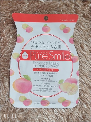 ヨーグルトシリーズ アップルマンゴー/Pure Smile/シートマスク・パックを使ったクチコミ（1枚目）