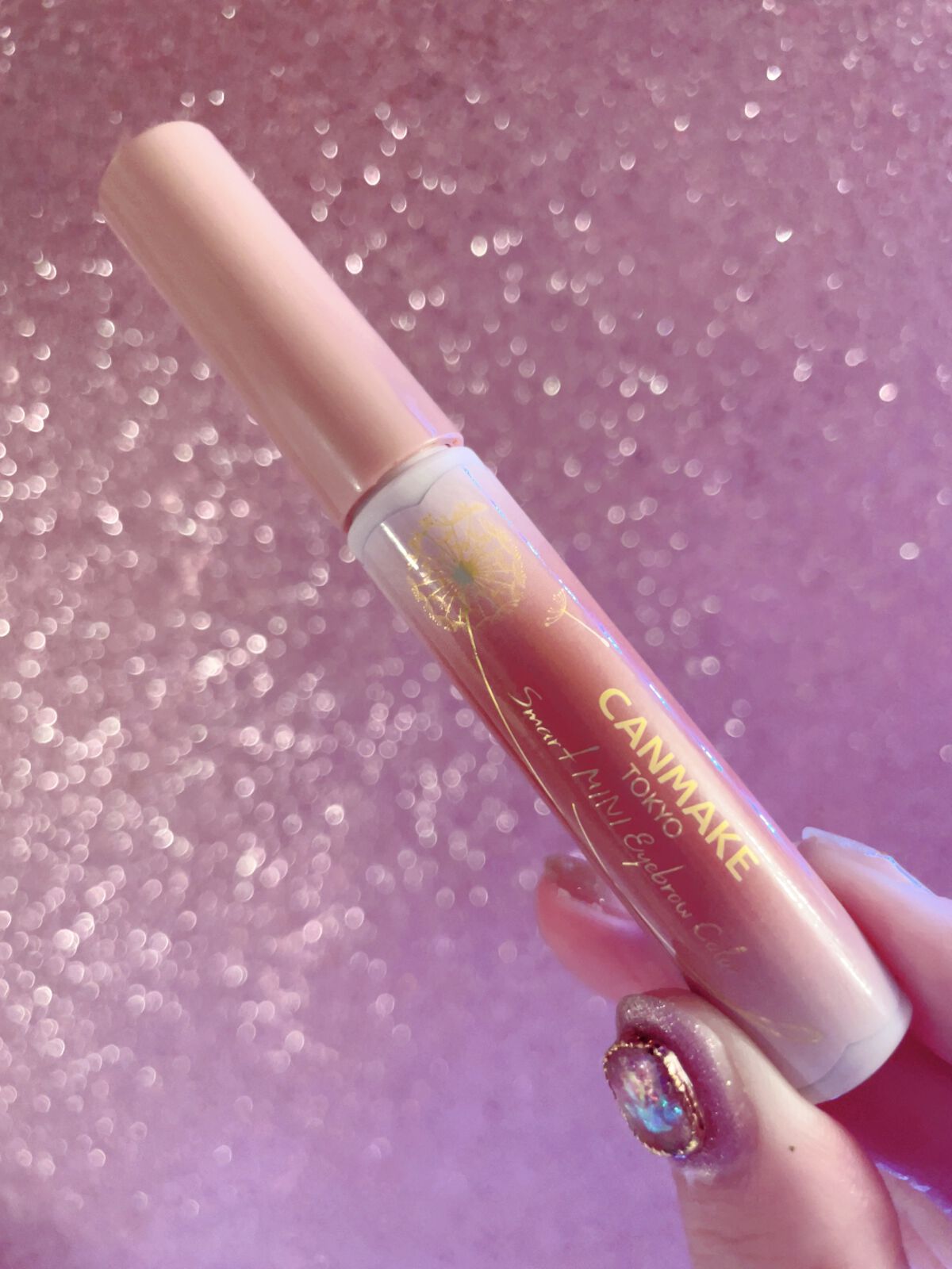 スマートミニアイブロウカラー N01 しあわせピンク/キャンメイク/眉マスカラを使ったクチコミ（2枚目）