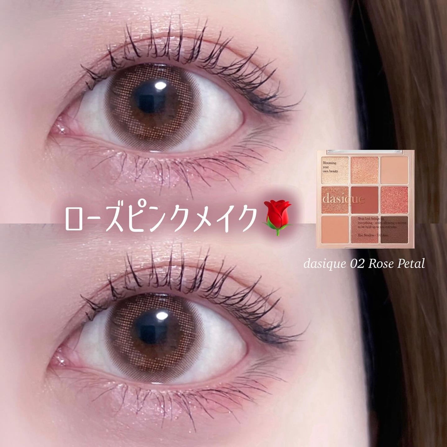 シャドウパレット/dasique/アイシャドウパレットを使ったクチコミ(1枚目)