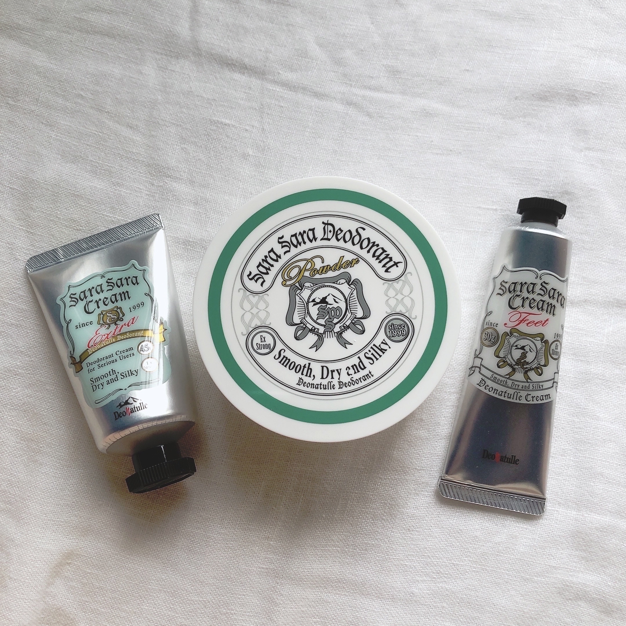 薬用足指さらさらクリーム/デオナチュレ/デオドラント・制汗剤を使ったクチコミ（1枚目）