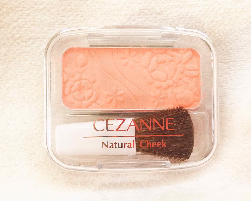 ナチュラル チークN/CEZANNE/パウダーチークを使ったクチコミ（1枚目）