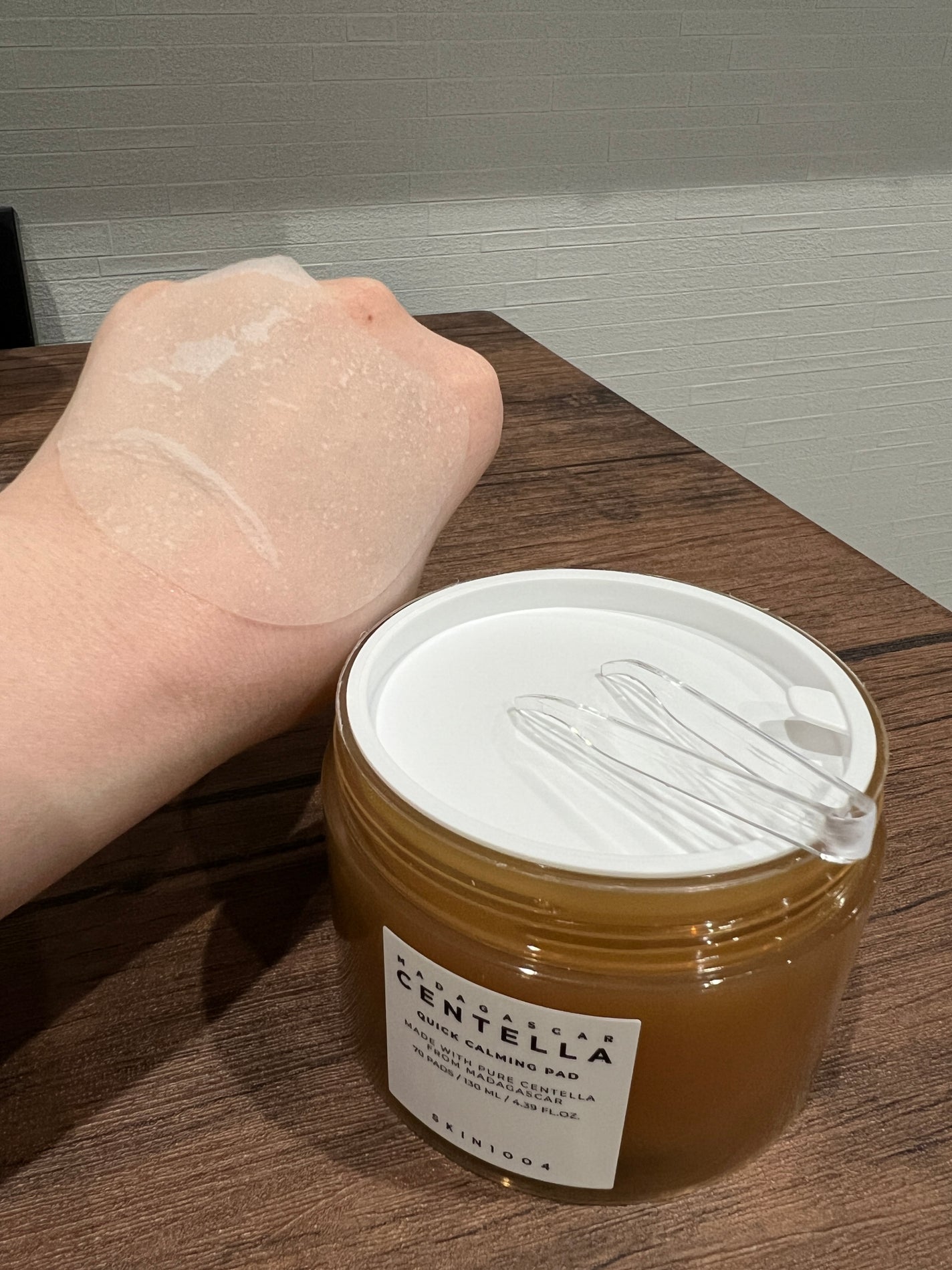 センテラ クイックカーミングパッド/SKIN1004/トナーパッドを使ったクチコミ(2枚目)
