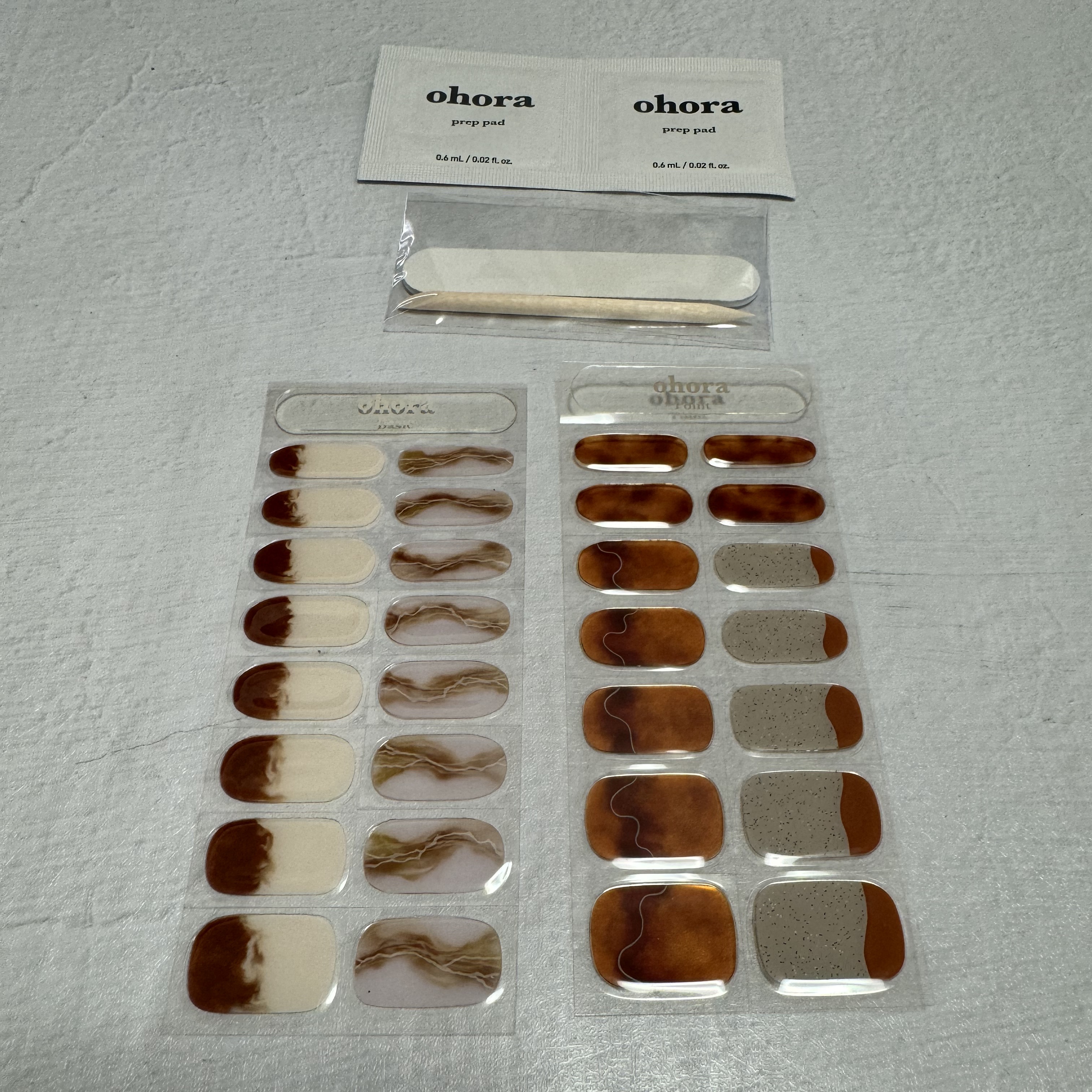 セミキュアジェルネイル（ハンド）/ohora/ネイルシールを使ったクチコミ（2枚目）