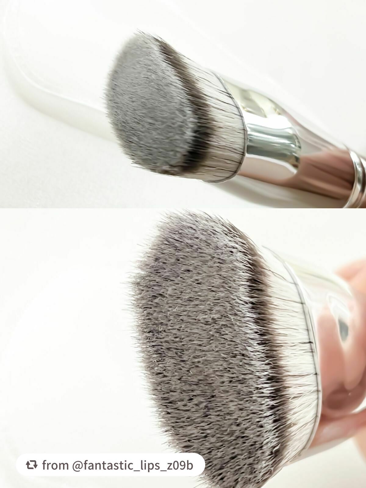 マルチファンデブラシ /ロージーローザ/メイクブラシを使ったクチコミ(4枚目)