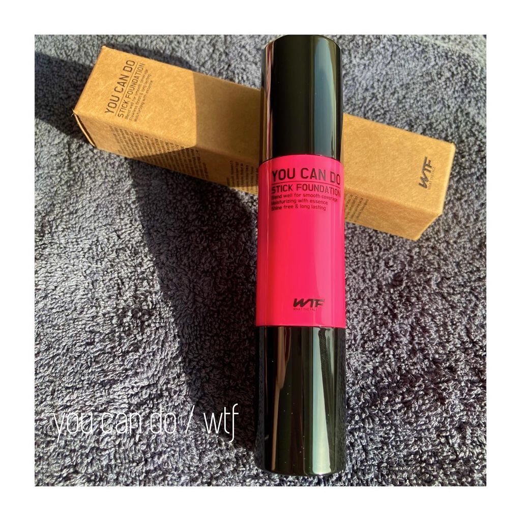 YOU CAN DO STICK FOUNDATION/WTF/その他ファンデーションを使ったクチコミ(1枚目)